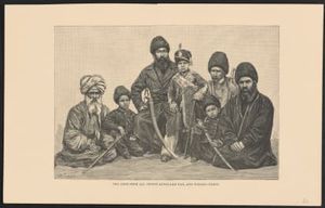 The Amir Sher Ali, Prince Abdallah Yan, and Durani chiefs