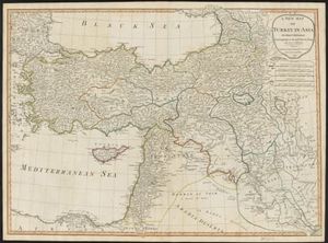 A new map of Turkey in Asia : with several additions