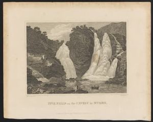 Five falls on the Cavery in Mysore