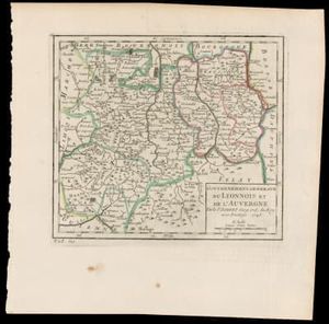 Gouvernemens généraux du Lyonnois et de L'Auvergne