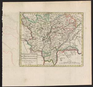 Gouvernemens généraux de Bourgogne, et, de Franche-comte