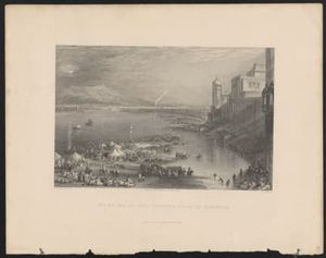 Pilgrims at the sacred fair of Hurdwar