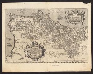 Portugallia que olim Lusitania, novissima & exactissima descriptio ...